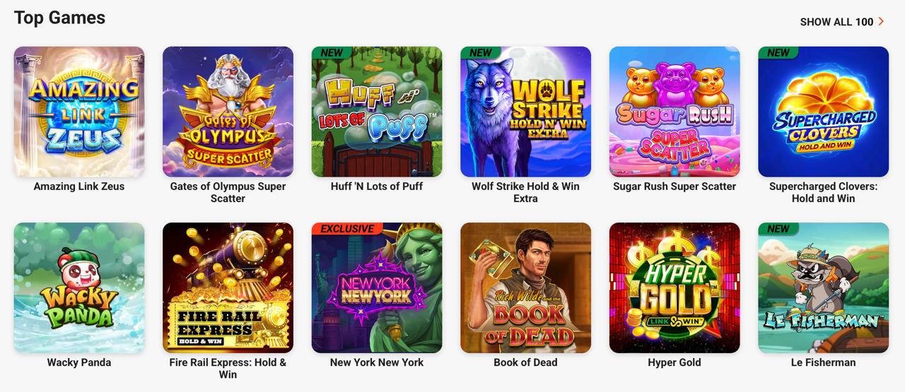 LeoVegas screenshot 3